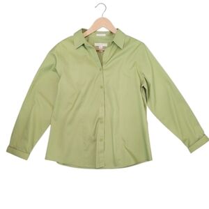Chico's No Iron Button Up Shirt Size 1 (Women's Size 8)